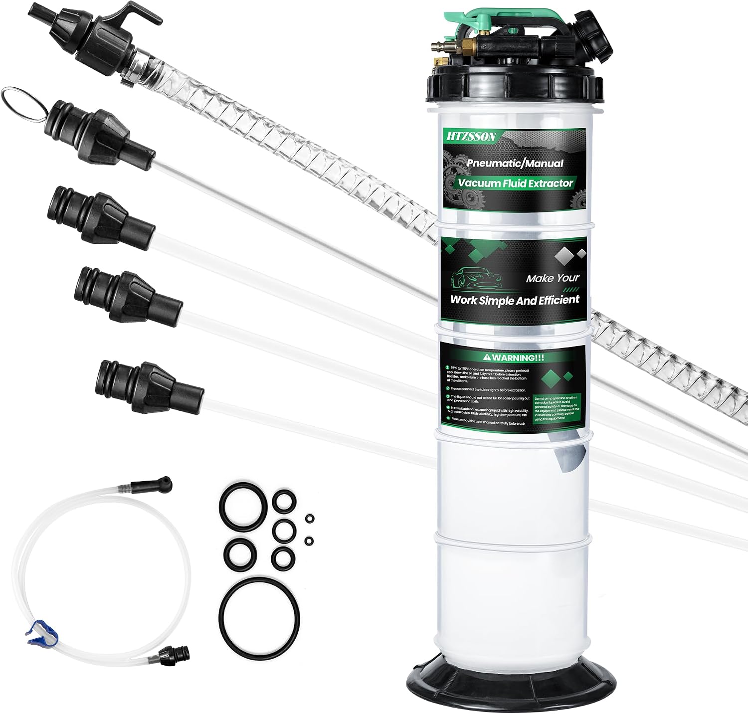 Brake Fluid - Extractor de Aceite Neumático/Manual de 9.5