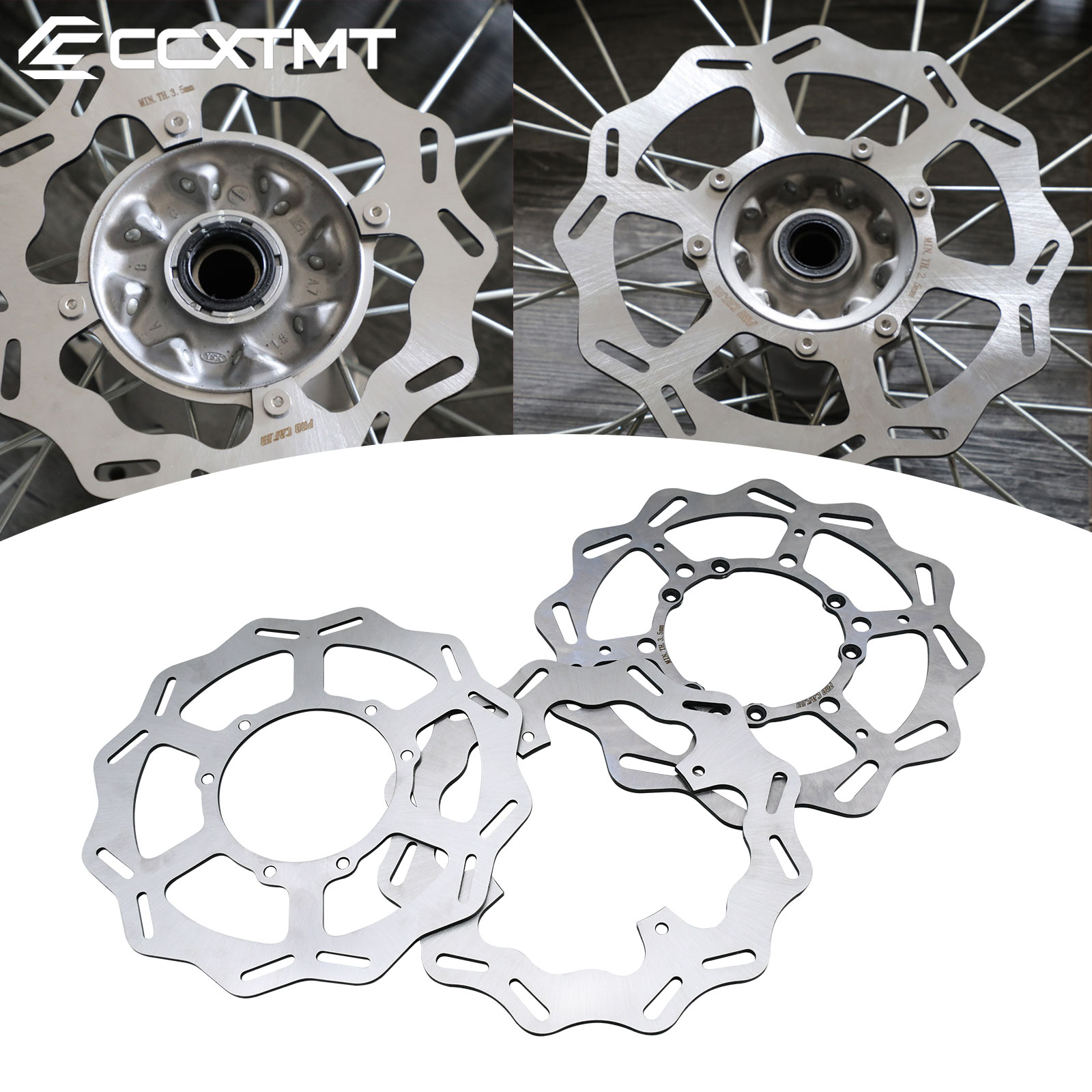 Brake Rotor - Rotor de disco de freno delantero