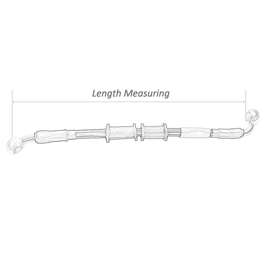 Cable de línea DOT hidráulico  - Brake Line Motorcycle reseña y precio